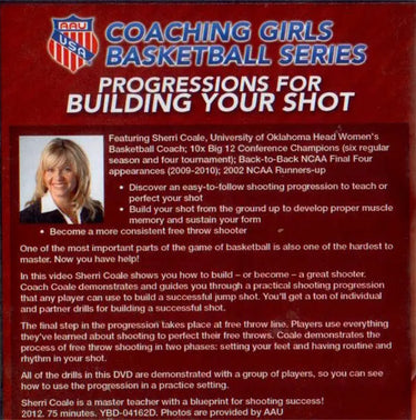 (Rental)-Aau Girls: Progressions For Building Your Shot Sherri Coale